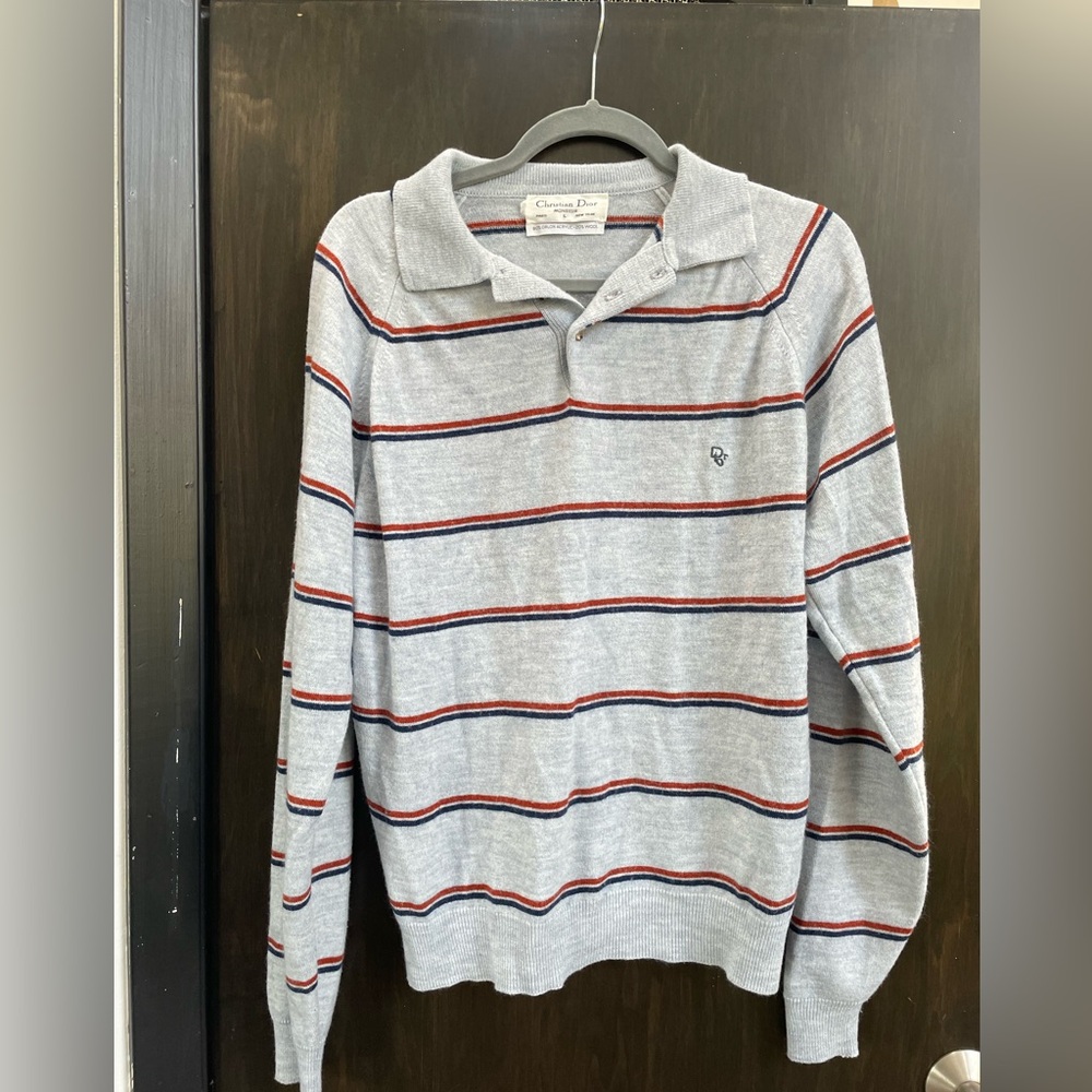 Christian Dior striped sweater